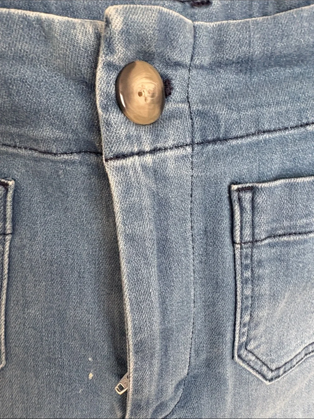Pilcro and the Letterpress Relaxed Jeans in Blue